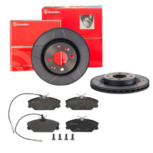 BREMBO Bremsesæt, skivebremser sk8k0f11t7 foraksel lukket 259mm 20mm for DAEWOO RENAULT NISSAN DACIA