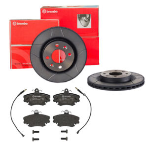 BREMBO Bremsesæt, skivebremser sk8k0f1a19 foraksel lukket 259mm 20mm for CITROËN PEUGEOT RENAULT NISSAN DACIA ALPINE LIFAN