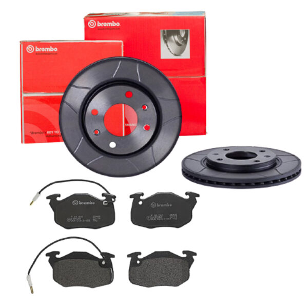 BREMBO Bremsesæt, skivebremser sk8k0f1tv7 foraksel lukket 247mm 20mm for CITROËN PEUGEOT RENAULT