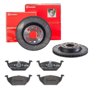 BREMBO Bremsesæt, skivebremser sk8k0f2os3 foraksel lukket 280mm 22mm for VW (FAW) AUDI SKODA SKODA (SVW) SEAT VW VW (SVW) BRILLIANCE