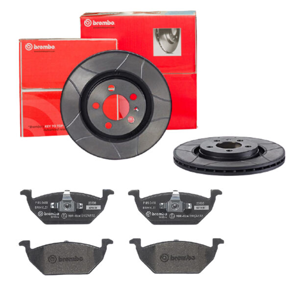 BREMBO Bremsesæt, skivebremser sk8k0f2wr5 foraksel lukket 280mm 22mm for VW (FAW) AUDI SKODA (SVW) SKODA SEAT VW (SVW) VW BRILLIANCE