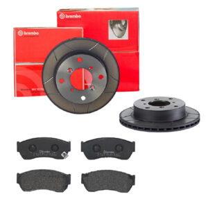 BREMBO Bremsesæt, skivebremser sk8k0f3eg4 foraksel lukket 231mm 17mm for GENERAL MOTORS SUZUKI SUBARU SUZUKI (CHANGAN)