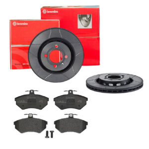 BREMBO Bremsesæt, skivebremser sk8k0f3sx0 foraksel indvendig ventileret 280mm 22mm for VW AUDI VW (FAW) CHERY
