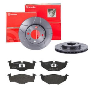 BREMBO Bremsesæt, skivebremser sk8k0f41v6 foraksel lukket 239mm 20mm for AUDI VW (SVW) VW SEAT