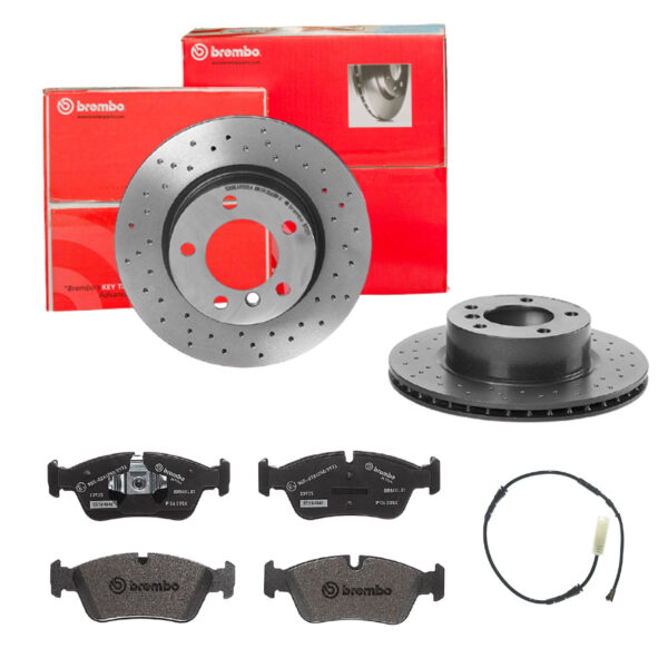 BREMBO Bremsesæt, skivebremser sk8k0f60c6 foraksel perforeret/ventileret 292mm 22mm for BMW BMW (BRILLIANCE)