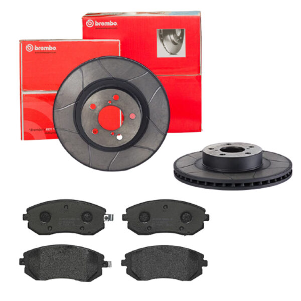 BREMBO Bremsesæt, skivebremser sk8k0f6fb1 foraksel lukket 276mm 24mm for SAAB SUBARU TOYOTA