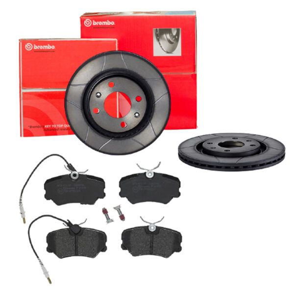 BREMBO Bremsesæt, skivebremser sk8k0f6jb5 foraksel lukket 266mm 20mm for CITROËN PEUGEOT