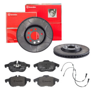 BREMBO Bremsesæt, skivebremser sk8k0f73p5 foraksel lukket 302mm 28mm for OPEL VAUXHALL SAAB FIAT GENERAL MOTORS