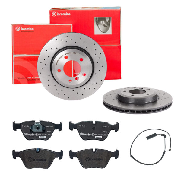 BREMBO Bremsesæt, skivebremser sk8k0f7av7 foraksel perforeret/ventileret 325mm 25mm for BMW ROVER