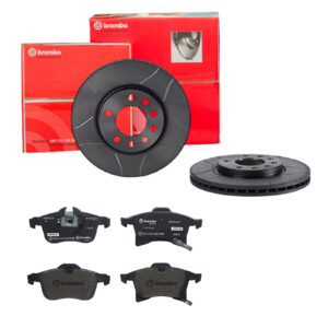 BREMBO Bremsesæt, skivebremser sk8k0f7li7 foraksel lukket 280mm 25mm for OPEL VAUXHALL GENERAL MOTORS SATURN AC