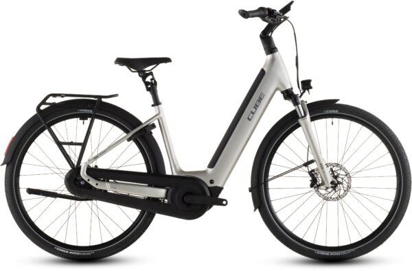 Cube SUPREME RT HYBRID COMFORT EXC 600 wh (fodbremse) - champagne´n´grey-46 cm
