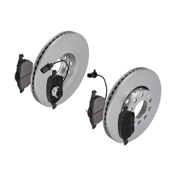 F.BECKER Bremsesæt, skivebremser 13810009 foraksel ventileret 288mm 25mm for VAG SKODA