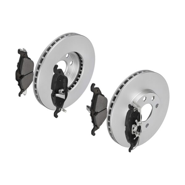 F.BECKER Bremsesæt, skivebremser 13810013 foraksel ventileret 256mm 23,8mm for OPEL VAUXHALL