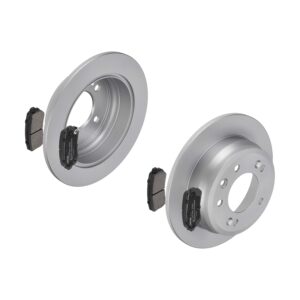 F.BECKER Bremsesæt, skivebremser 13810019 bagaksel fuld 262mm 15,3mm for HYUNDAI KIA