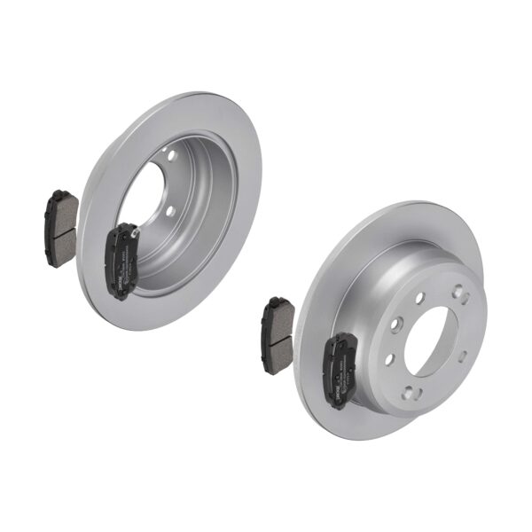 F.BECKER Bremsesæt, skivebremser 13810019 bagaksel fuld 262mm 15,3mm for HYUNDAI KIA