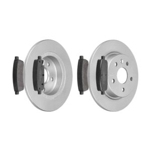 F.BECKER Bremsesæt, skivebremser 13810064 bagaksel fuld 268mm 12mm for OPEL VAUXHALL CHEVROLET