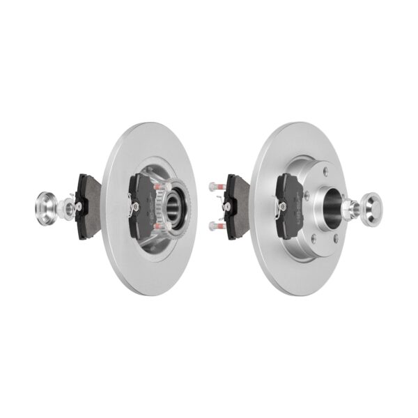 F.BECKER Bremsesæt, skivebremser 13810075 bagaksel fuld 280mm 12mm for VAUXHALL OPEL FIAT NISSAN RENAULT