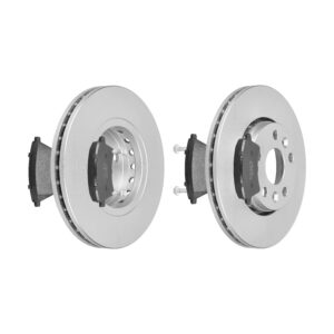 F.BECKER Bremsesæt, skivebremser 13810171 foraksel ventileret 280mm 17,5mm for MERCEDES-BENZ RENAULT