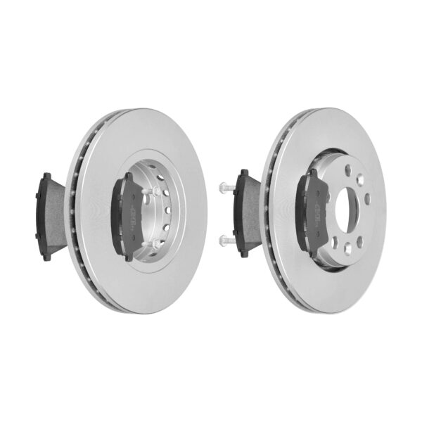 F.BECKER Bremsesæt, skivebremser 13810171 foraksel ventileret 280mm 17,5mm for MERCEDES-BENZ RENAULT