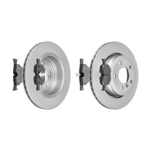 F.BECKER Bremsesæt, skivebremser 13810218 bagaksel ventileret 320mm 17,3mm for BMW