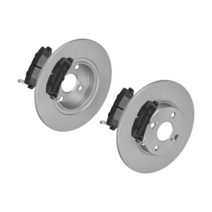 F.BECKER Bremsesæt, skivebremser 13810234 bagaksel fuld 266mm 9mm for TOYOTA
