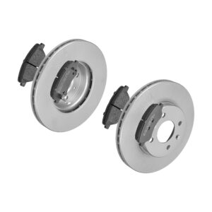 F.BECKER Bremsesæt, skivebremser 13810237 foraksel ventileret 256mm 17,8mm for HYUNDAI KIA
