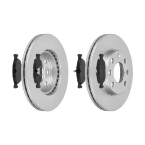 F.BECKER Bremsesæt, skivebremser 13810244 foraksel ventileret 236mm 20mm for VAUXHALL DAEWOO OPEL CHEVROLET