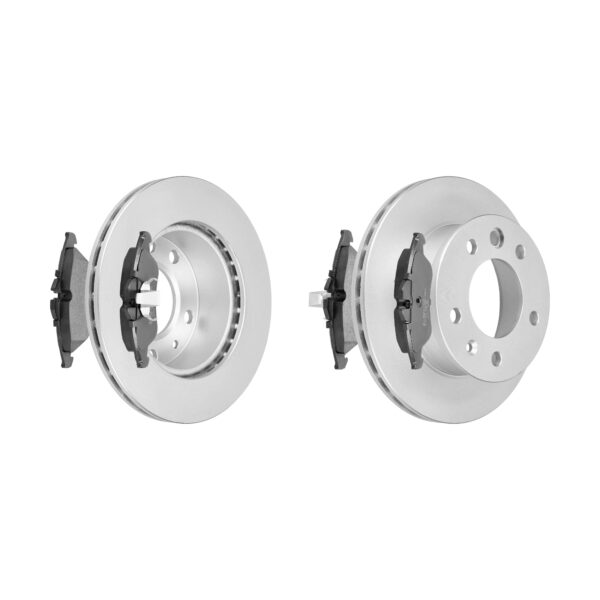 F.BECKER Bremsesæt, skivebremser 13810289 foraksel ventileret 276mm 22mm for VAG MERCEDES-BENZ