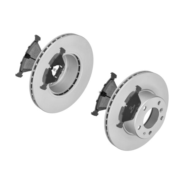 F.BECKER Bremsesæt, skivebremser 13810345 foraksel indvendig ventileret 302mm 22mm for BMW