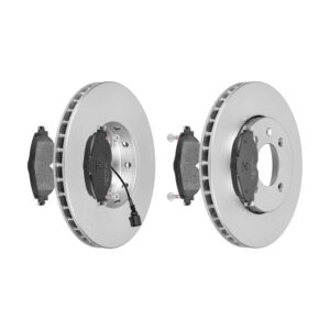 F.BECKER Bremsesæt, skivebremser 13810409 foraksel ventileret 256mm 20,4mm for CUPRA VAG VW (FAW) VW AUDI