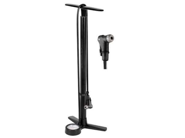 FORCE Magna 2.0 fodpumpe med manometer 11 Bar/160 PSI sort