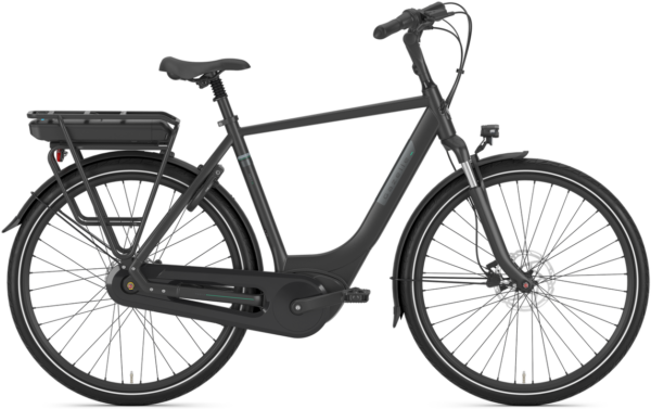 Gazelle Paris C8 HMB Herre 2026 - Black