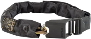 HIPLOK Gold Wearable Chain Lock - Black