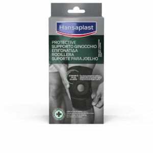 Hansaplast knæbeskytter Dynamic Pain Guard - sort, justerbar