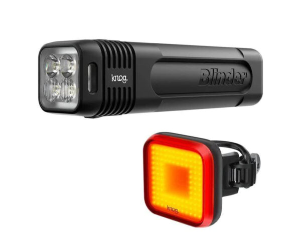 Knog Blinder 900 Lygtesæt til Cykel - 900/100lm - Sort