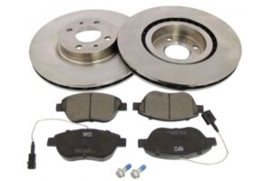 MAPCO Bremsesæt, skivebremser 47014 foraksel ventileret 284mm 22mm for PEUGEOT CITROËN OPEL VAUXHALL FIAT ALFA ROMEO