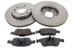 MAPCO Bremsesæt, skivebremser 47177 foraksel ventileret 280mm 24mm for NISSAN DACIA RENAULT