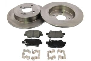 MAPCO Bremsesæt, skivebremser 47254 bagaksel fuld 262mm 15,5mm for HYUNDAI SSANGYONG KIA