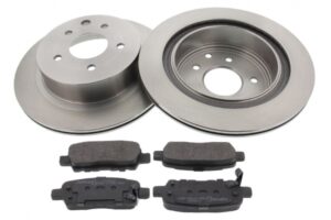 MAPCO Bremsesæt, skivebremser 47287 bagaksel ventileret 292mm 14,3mm for NISSAN RENAULT