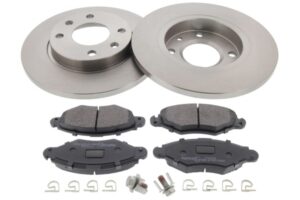 MAPCO Bremsesæt, skivebremser 47351 foraksel fuld 247mm 13mm for PEUGEOT CITROËN