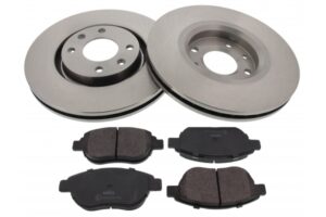 MAPCO Bremsesæt, skivebremser 47357 foraksel ventileret 283mm 26mm for PEUGEOT DS CITROËN