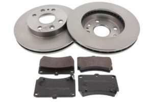 MAPCO Bremsesæt, skivebremser 47535 foraksel ventileret 235mm 22mm for MAZDA KIA