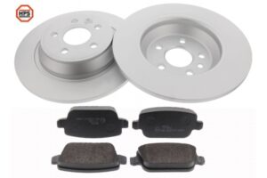 MAPCO Bremsesæt, skivebremser 47662hps bagaksel fuld 302mm 16,1mm for FORD LAND ROVER