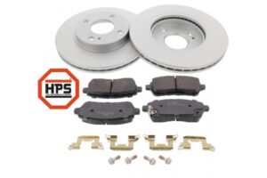 MAPCO Bremsesæt, skivebremser 47663hps foraksel ventileret 258mm 15,5mm for FORD DAIHATSU MAZDA SUZUKI
