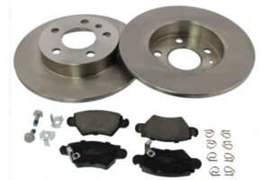MAPCO Bremsesæt, skivebremser 47678 bagaksel fuld 264mm 9,8mm for VAUXHALL OPEL CHEVROLET