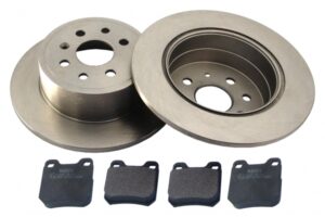 MAPCO Bremsesæt, skivebremser 47695 bagaksel fuld 270mm 10mm for VAUXHALL SAAB OPEL CHEVROLET