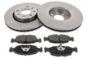MAPCO Bremsesæt, skivebremser 47755 foraksel ventileret 256mm 24mm for VAUXHALL OPEL CHEVROLET DAEWOO
