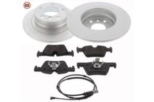 MAPCO Bremsesæt, skivebremser 47767hps bagaksel fuld 290mm 17,5mm for BMW