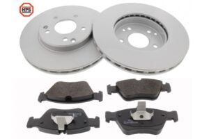 MAPCO Bremsesæt, skivebremser 47805hps foraksel ventileret 288mm 19,8mm for MERCEDES-BENZ CHRYSLER