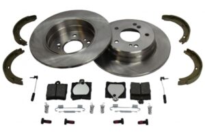 MAPCO Bremsesæt, skivebremser 478061 bagaksel fuld 278mm 9mm for MERCEDES-BENZ CHRYSLER